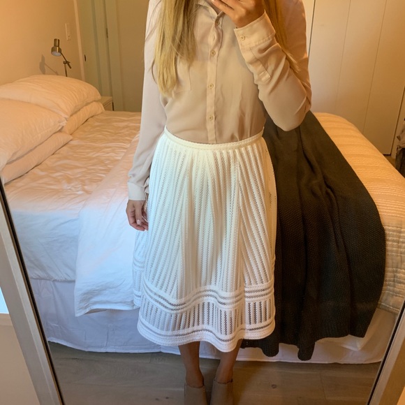 H&M Dresses & Skirts - White skirt- H&M